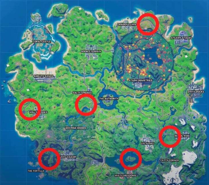 Gatherers in Fortnite How to Destroy and Where to Go