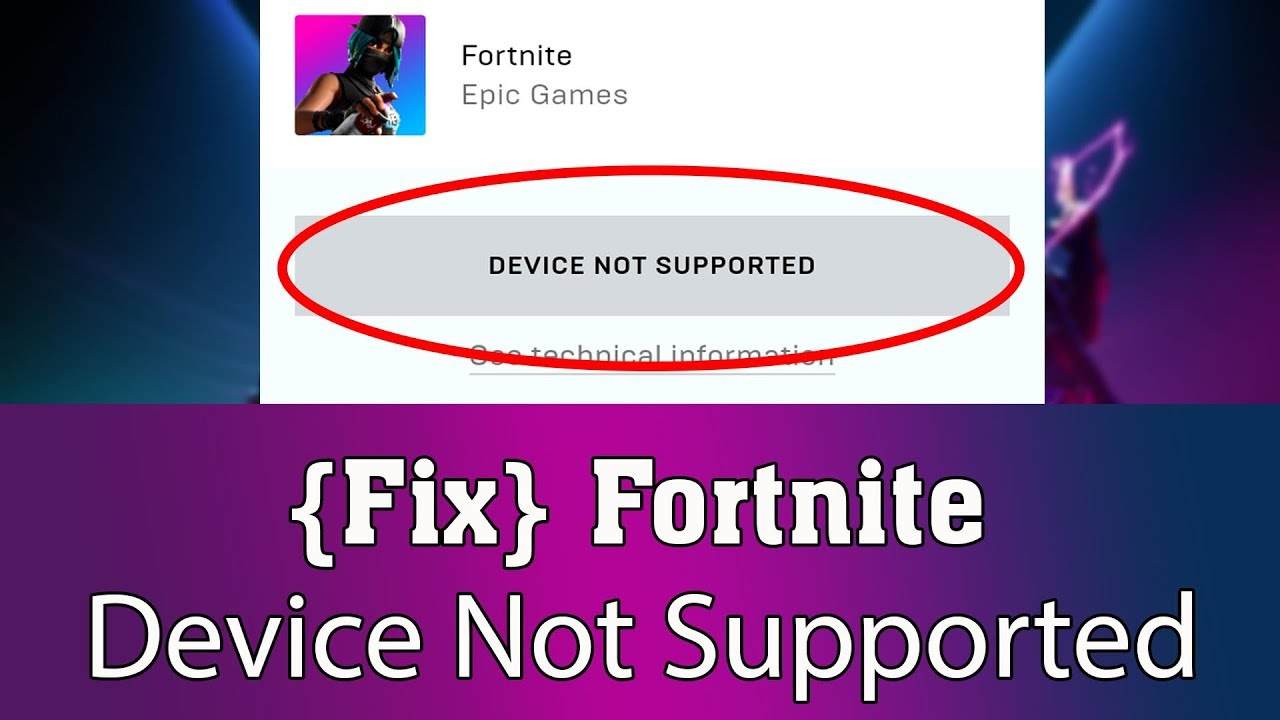 [Fix] How To Install Fortnite V18.00 On Android Device Not supported